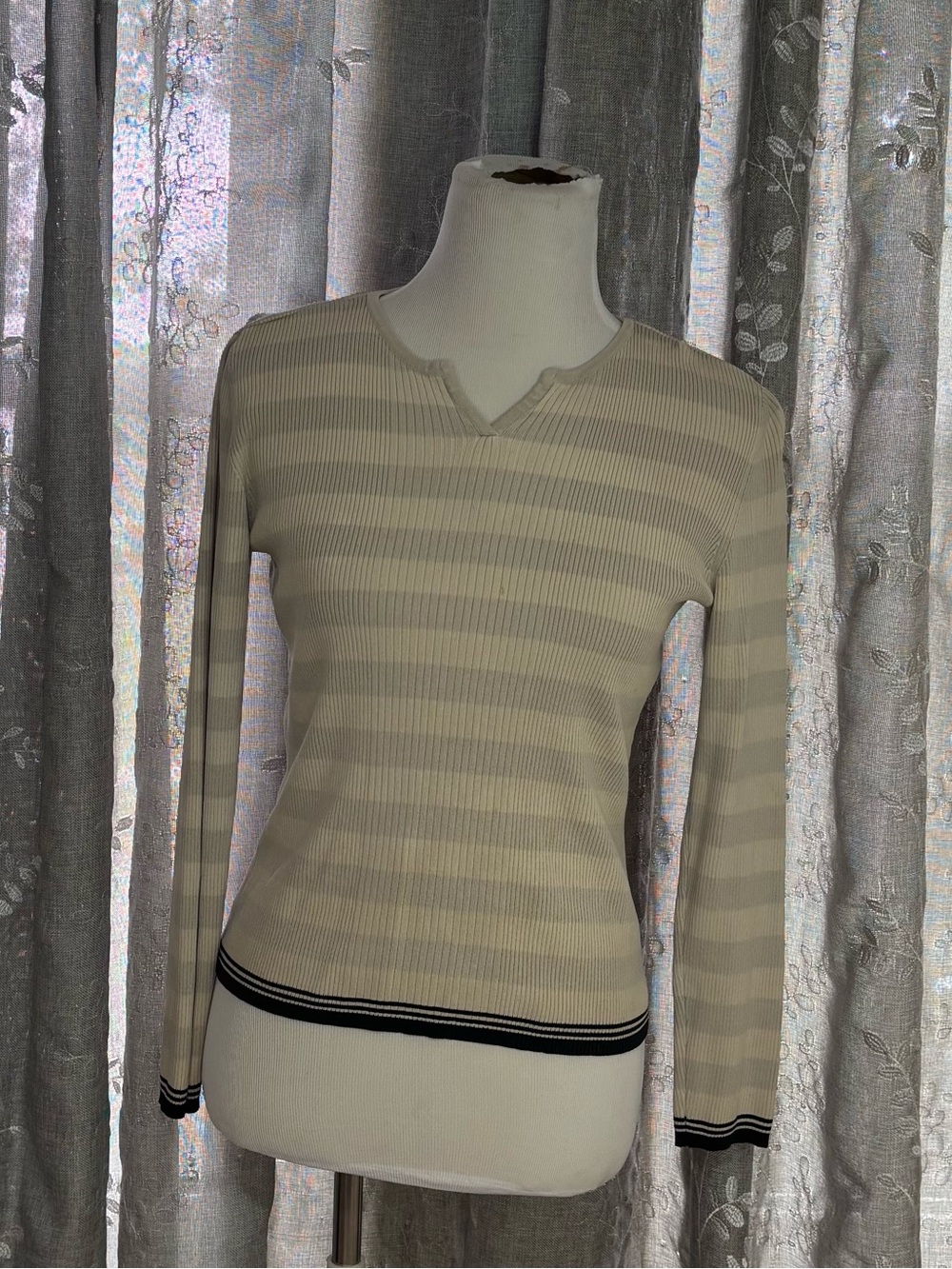 Y2K silk blend Merona top size medium
